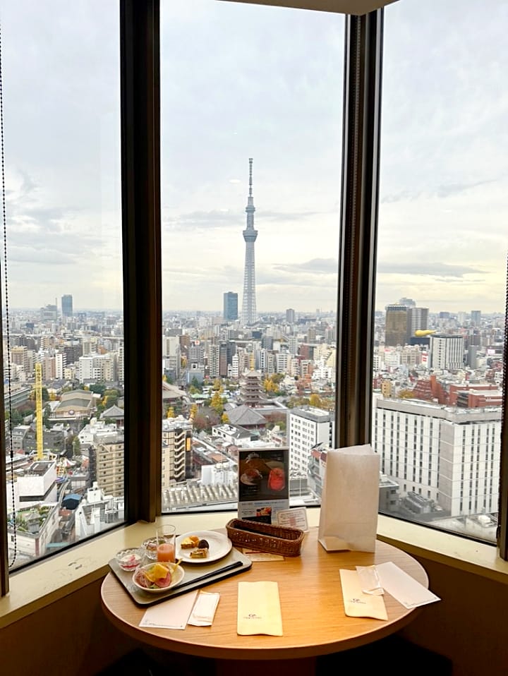 ▌2023東京住宿推薦▌2023淺草豪景飯店，躺在床上就能欣賞到晴空塔