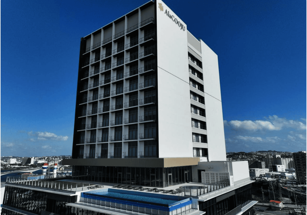 ▌2023沖繩飯店推薦▌HOTEL Ala COOJU OKINAWA。無邊際泳池。距離沖繩最大賣場PARCO CITY八分鐘