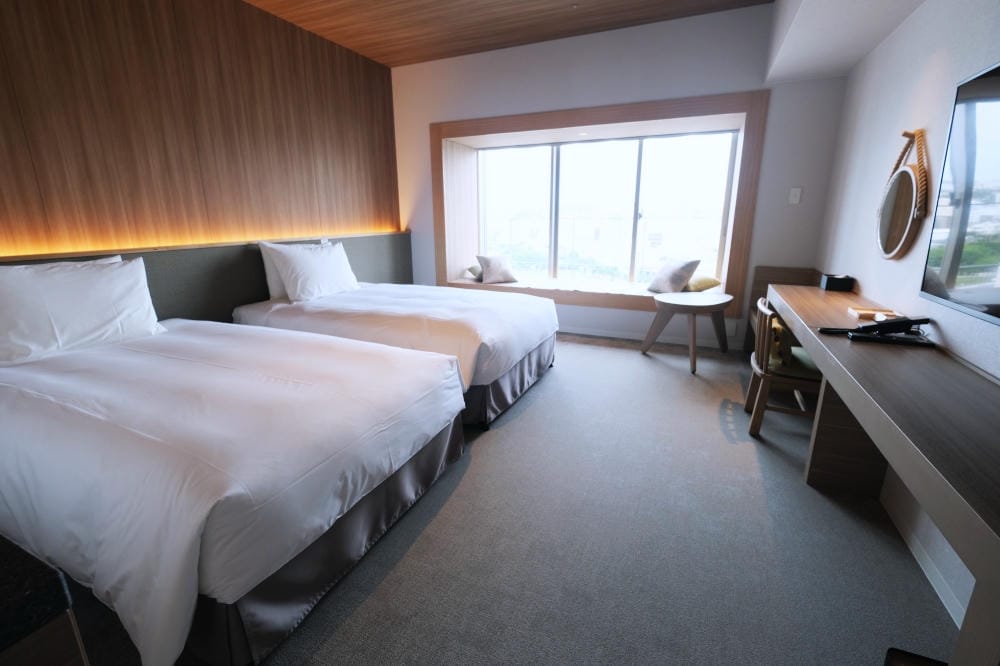 ▌2023沖繩飯店推薦▌HOTEL Ala COOJU OKINAWA。無邊際泳池。距離沖繩最大賣場PARCO CITY八分鐘