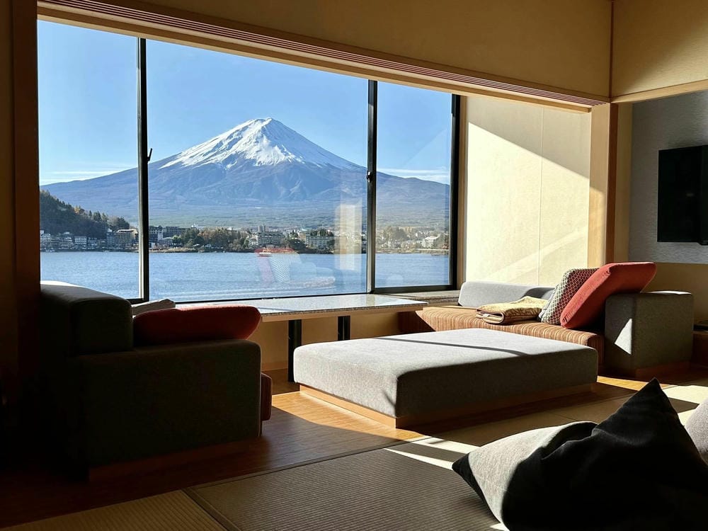 ▌2023河口湖住宿推薦▌住過的河口湖飯店精選。房間就可看見富士山/逆富士美景
