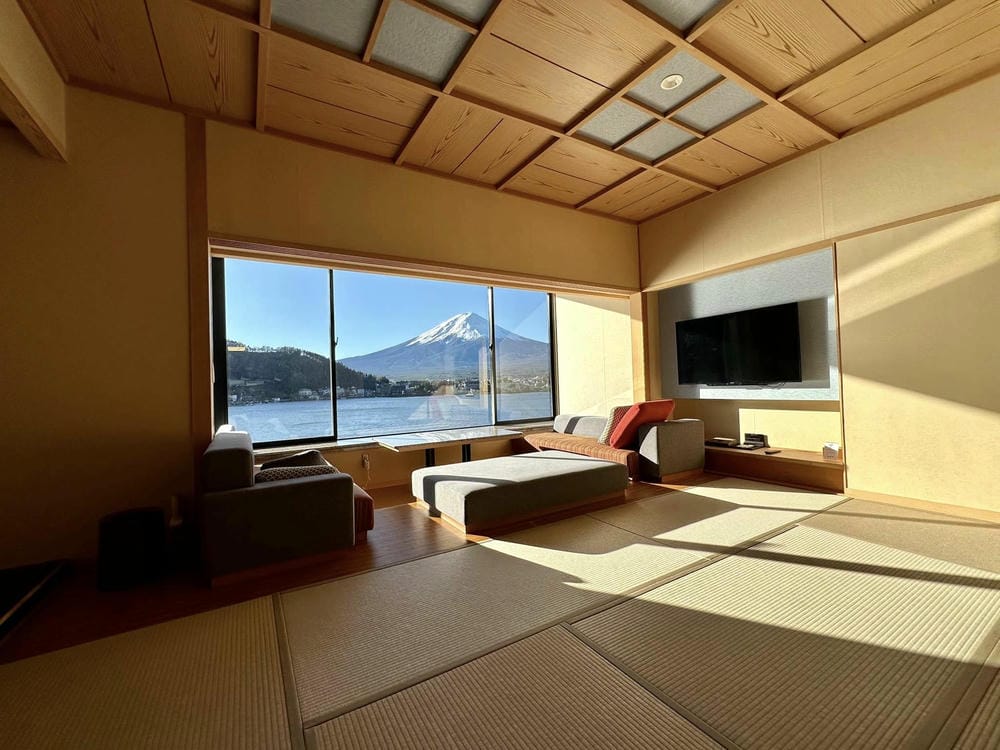 ▌2023河口湖住宿推薦▌住過的河口湖飯店精選。房間就可看見富士山/逆富士美景