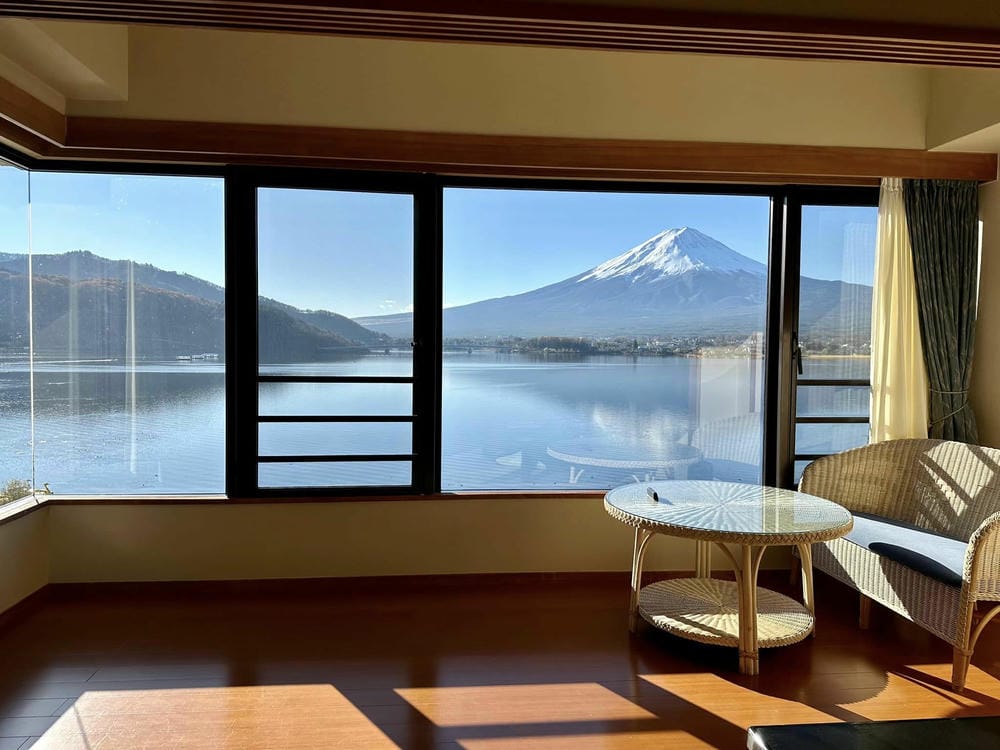 ▌2023河口湖住宿推薦▌住過的河口湖飯店精選。房間就可看見富士山/逆富士美景