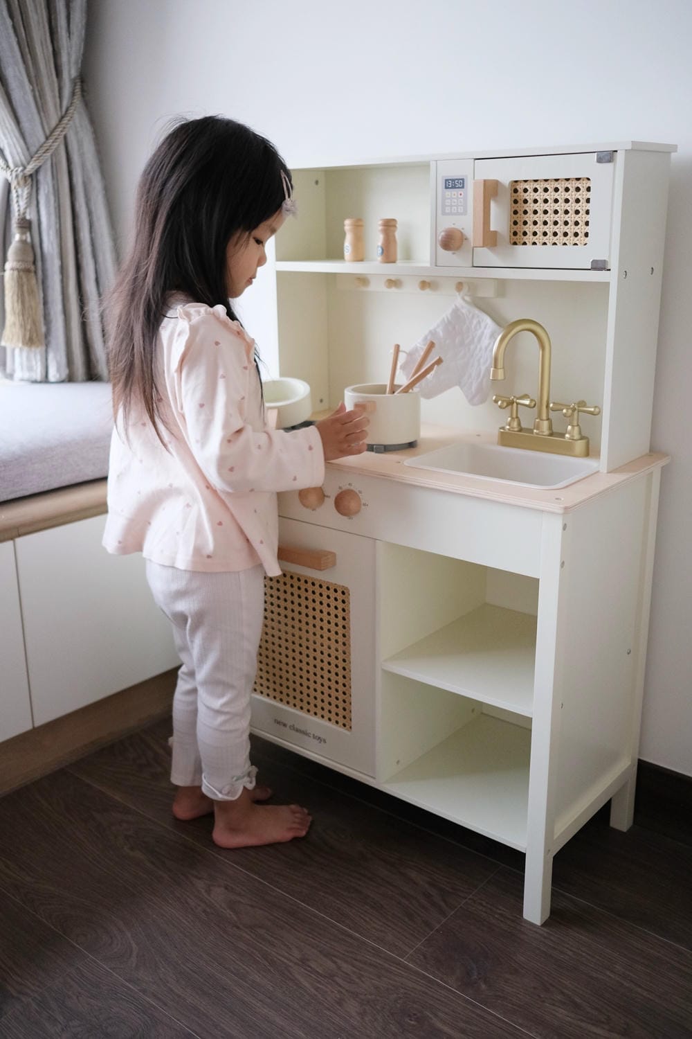 ▌團購▌北歐風質感玩具【荷蘭New Classic Toys木製廚房玩具組】配件豐富又可愛!