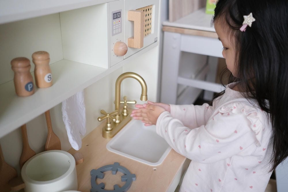 ▌團購▌北歐風質感玩具【荷蘭New Classic Toys木製廚房玩具組】配件豐富又可愛!