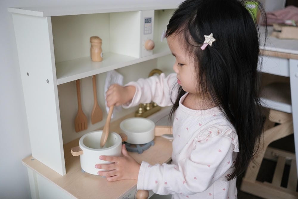 ▌團購▌北歐風質感玩具【荷蘭New Classic Toys木製廚房玩具組】配件豐富又可愛!