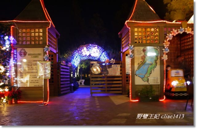 ▌南投清境▌夜晚比白天更美麗的[清境小瑞士]˙夜間水舞