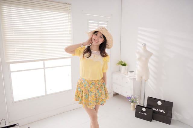 【穿搭】第一次棚拍好新鮮♥5月Gini Shop美到翻 ♥玩色夏天.繽紛度假去