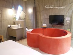 ▌宜蘭民宿▌來去泡一晚! 邊泡湯邊欣賞龜山島美景的極致享受♥礁溪筑翫villa 溫泉會館♥(1/12更新)