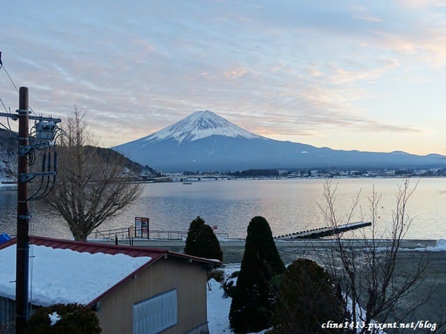 ▌河口湖住宿推薦▌房間就可以看到富士山美景♥湖舞家♥CP值超高、一晚台幣三千元(一泊二食也很划算)逆富士美景/東京自由行
