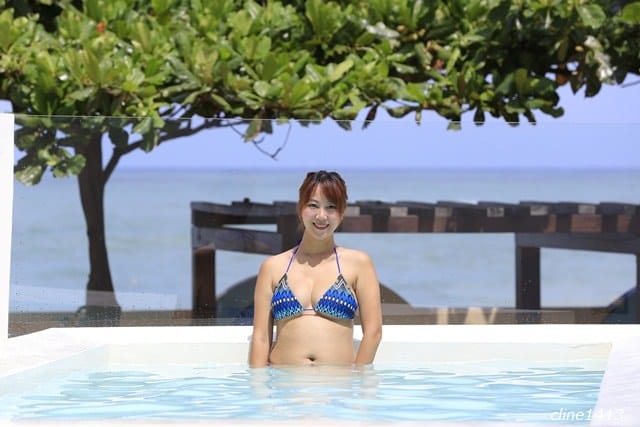 ▌墾丁海景民宿推薦▌碧海晴天二館♥後面有灣Hooope Inn♥無敵海景泳池民宿