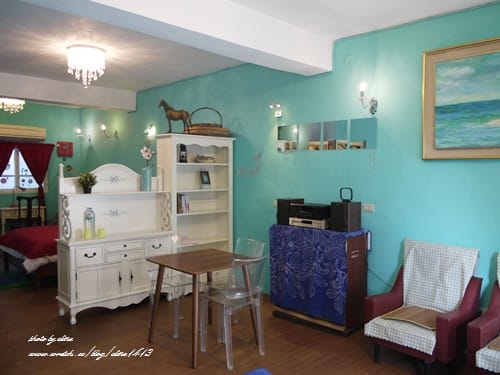 【宜蘭】作家吳淡如第二間宜蘭民宿♥復古風情˙小熊小藍屋Tiffany House♥