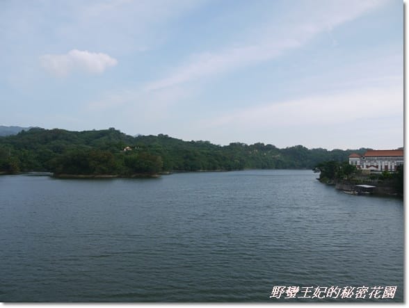 【苗栗景點】全台唯一湖中島~日新島水榭樓台島上咖啡
