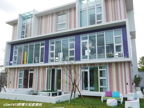 【旅遊】宜蘭超五星時尚彩色民宿♥La Palette調色盤築夢會館♥