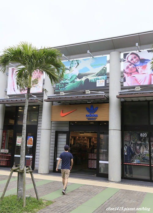 ▌沖繩自由行▌沖繩血拚必訪♥Outlet Mall Ashibinaa 奧特萊斯購物中心 ♥鄰近OTS租車、距那霸機場約15分鐘