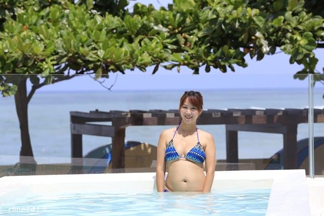 ▌墾丁海景民宿推薦▌碧海晴天二館♥後面有灣Hooope Inn♥無敵海景泳池民宿