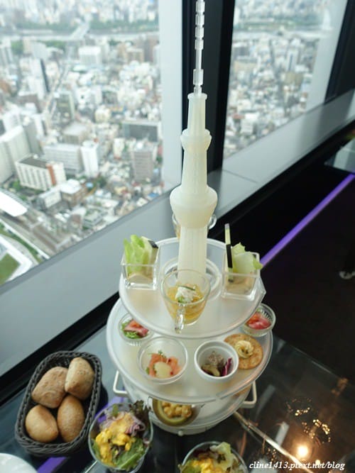 ▌2015東京自由行▌浪漫指數破表 ♥天空LOUNGE TOP of TREE♥離晴空塔最近的高樓景觀餐廳(10/28更新)