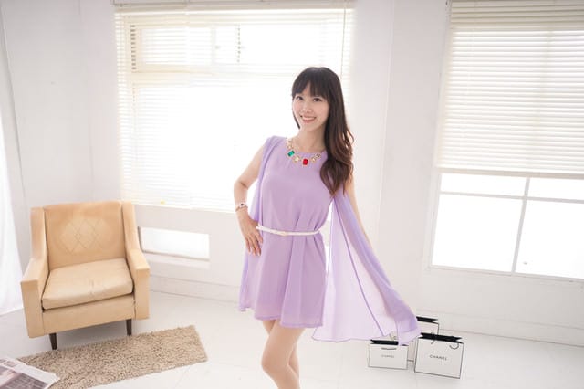 【穿搭】第一次棚拍好新鮮♥5月Gini Shop美到翻 ♥玩色夏天.繽紛度假去