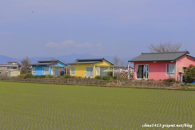 ▌宜蘭親子民宿▌♥田庄園親子溜滑梯城堡♥每個房間都有溜滑梯、盪鞦韆，還有戶外的草坪與賽車