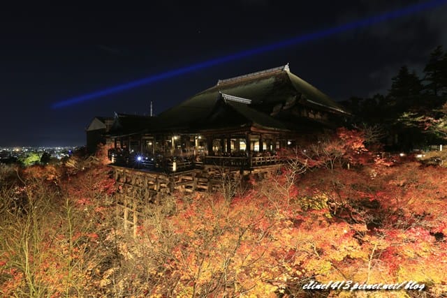 ▌清水寺 ▌京都賞楓必訪景點♥清水寺♥絕美夜楓!京阪賞楓自由行行程分享By陽光男孩