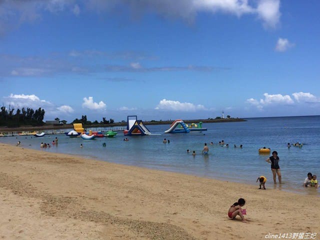 ▌沖繩住宿推薦▌高CP值海景飯店♥麗山海景皇宮渡假酒店。谷茶灣Rizzan Sea-Park Hotel♥有私人沙灘的親子海景飯店
