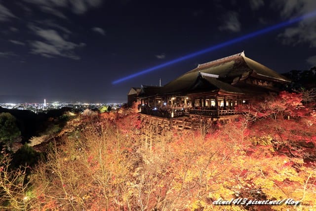 ▌清水寺 ▌京都賞楓必訪景點♥清水寺♥絕美夜楓!京阪賞楓自由行行程分享By陽光男孩