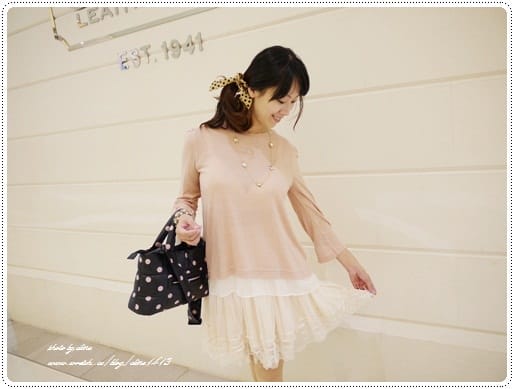 【穿搭】人妻也要美翻天˙深秋唯美蕾絲公主風♥正韓Gini Shop♥(文末贈韓國超夯美妝小物)