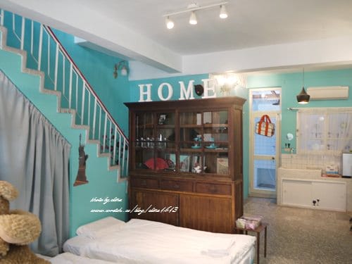【宜蘭】作家吳淡如第二間宜蘭民宿♥復古風情˙小熊小藍屋Tiffany House♥