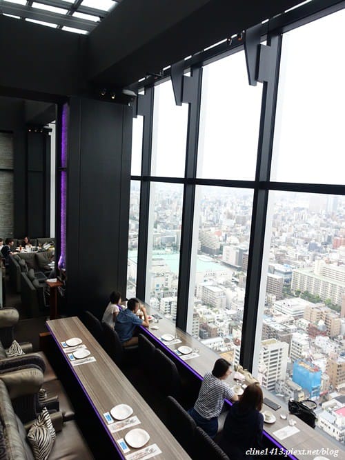 ▌2015東京自由行▌浪漫指數破表 ♥天空LOUNGE TOP of TREE♥離晴空塔最近的高樓景觀餐廳(10/28更新)