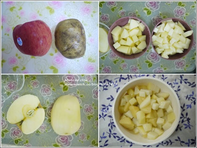 ▌三寶媽碎碎念▌現煮得更好吃!! 10M副食品&營養滿分 ♥雞肉蔬菜粥,熬湯底,馬鈴薯蘋果泥來囉 ♥