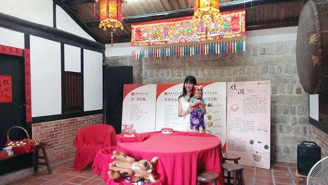 ▌三寶媽碎碎念▌【1Y】蘆洲李宅抓周趣♥很嗨森的老木vs臭臉小王子♥