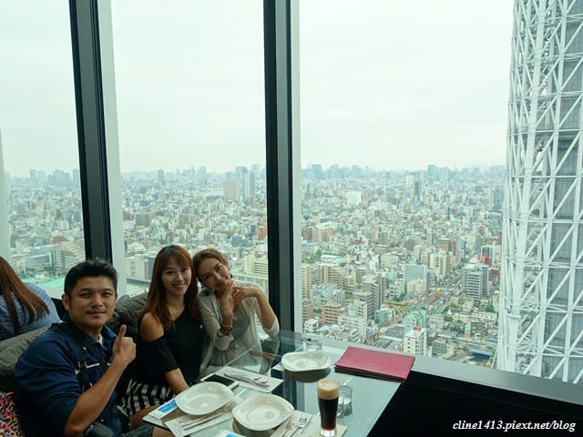 ▌2015東京自由行▌浪漫指數破表 ♥天空LOUNGE TOP of TREE♥離晴空塔最近的高樓景觀餐廳(10/28更新)