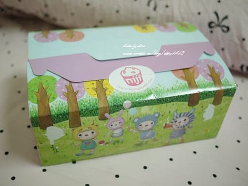 ▌三寶媽碎碎念▌小王子四個月囉!超可愛的收涎餅乾♥NIJI cupcake♥給他吃甜甜