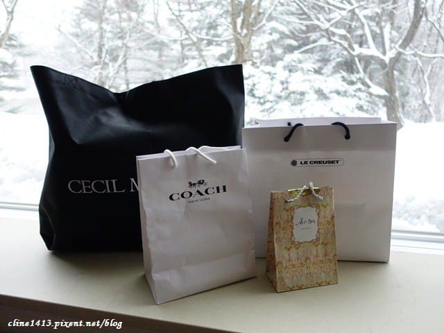 ▌東京近郊購物景點▌超好逛超好買♥輕井澤王子Outlet ♥園區攻略、行李寄放、交通方式(除了Le Creuset，這裡也有達菲熊)