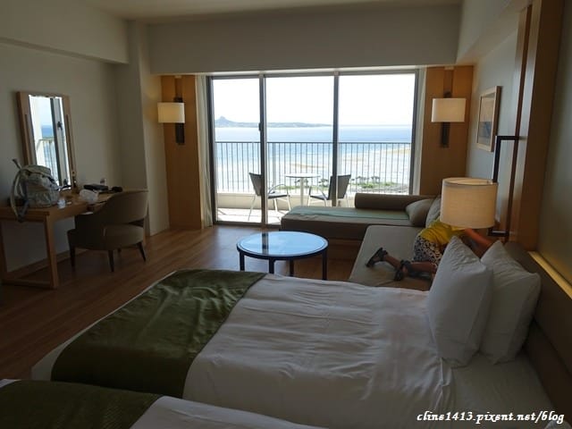 ▌沖繩海景飯店推薦▌每個房間都有無敵海景♥Orion本部度假SPA飯店Hotel Orion Motobu Resort & Spa♥步行到美麗海水族館七分鐘