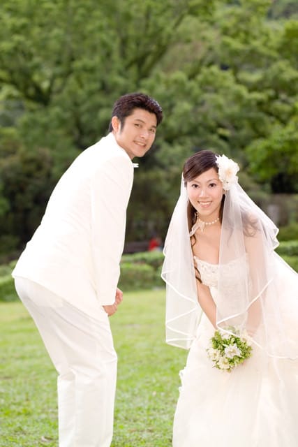 【分享】結婚四週年˙全家福側拍花絮&結婚舊照大公開