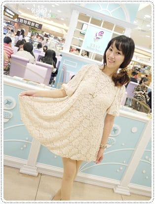 【穿搭】人妻也要美翻天˙深秋唯美蕾絲公主風♥正韓Gini Shop♥(文末贈韓國超夯美妝小物)