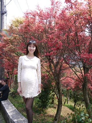 ♥ 迷人的四月楓紅 ♥ 陽明山台北奧萬大