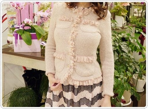 【穿搭】人妻也要美翻天˙深秋唯美蕾絲公主風♥正韓Gini Shop♥(文末贈韓國超夯美妝小物)