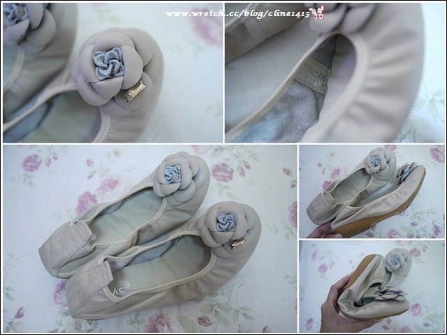 【美鞋穿搭】超輕巧! 超柔軟!熱銷萬雙♥ Selly  *沙粒 *舒適牛皮娃娃鞋♥經典山茶花