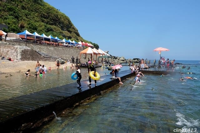 ▌北台灣戲水景點▌東北角超讚天然泳池♥龍洞灣海洋公園♥玩水、浮潛、生態、烤肉。夏日戲水大推(北部親子景點/北部戲水景點)
