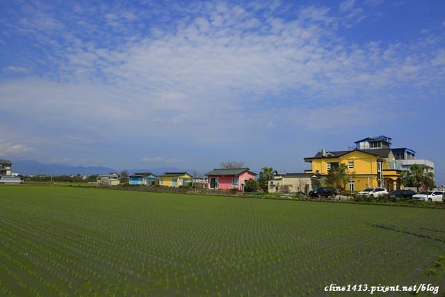 ▌宜蘭親子民宿▌♥田庄園親子溜滑梯城堡♥每個房間都有溜滑梯、盪鞦韆，還有戶外的草坪與賽車