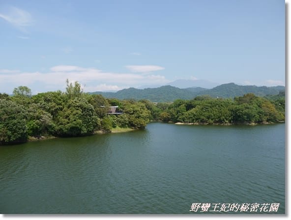 【苗栗景點】全台唯一湖中島~日新島水榭樓台島上咖啡