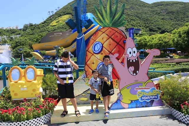 ▌2016香港親子行▌♥香港海洋公園Ocean Park Hong Kong ♥三天兩夜精彩行程分享(海洋公園夏水禮、海綿寶寶夏水派對)