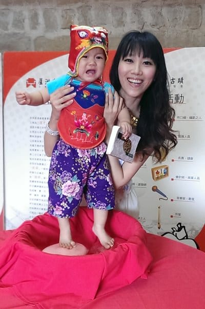 ▌三寶媽碎碎念▌【1Y】蘆洲李宅抓周趣♥很嗨森的老木vs臭臉小王子♥