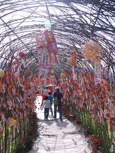 【宜蘭景點】安貴妃拜年♥ 宜蘭三星米香銀柳節♥大同鄉秘境牛鬥賞櫻 ♥