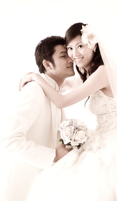 【分享】結婚四週年˙全家福側拍花絮&結婚舊照大公開