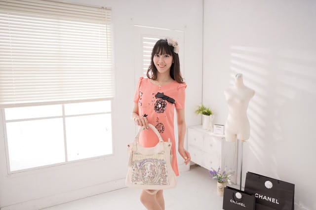 【穿搭】第一次棚拍好新鮮♥5月Gini Shop美到翻 ♥玩色夏天.繽紛度假去