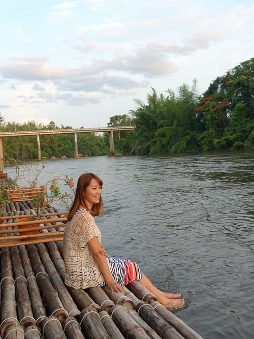 ▌泰國。北碧府▌來去桂河住一晚♥桂河木筏精品度假村Boutique Raft Resort River Kwai♥難忘的泰國水上屋初體驗