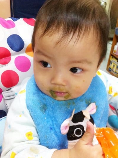 ▌三寶媽碎碎念▌開葷囉  ♥小王子七~八個月副食品分享♥ 阿木滿滿的愛心都在這!