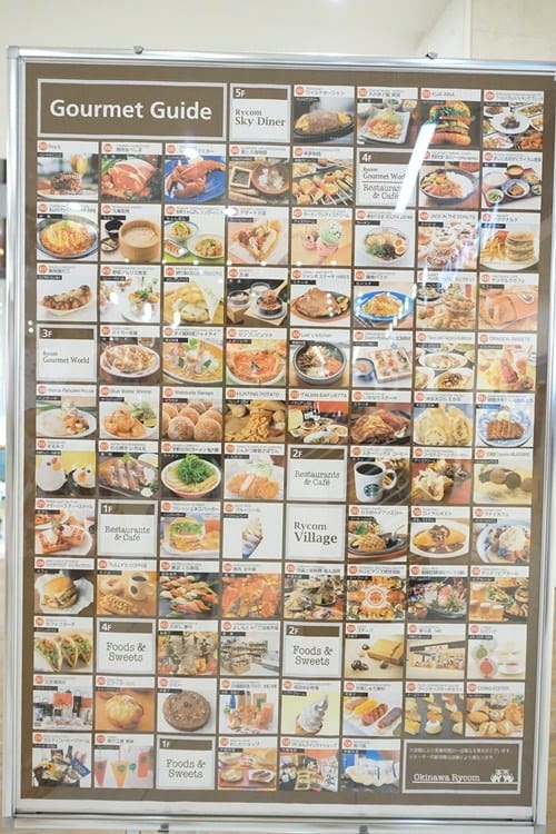 ▌沖繩自由行▌沖繩血拚必訪♥AEON MALL Okinawa Rycom ♥沖繩最新最大購物中心(有超大水族箱、部分店家可退稅)
